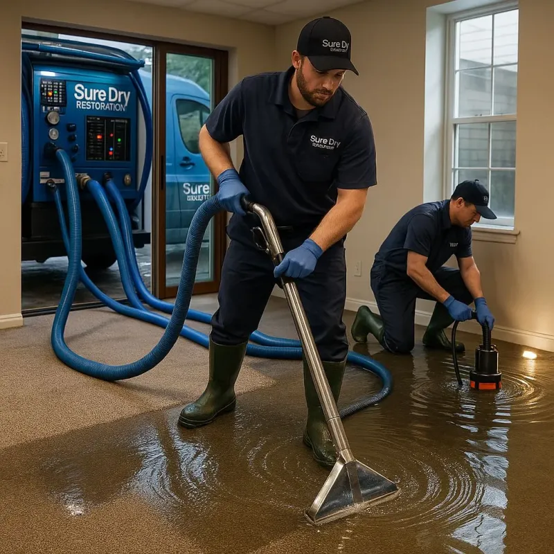 Water Extraction and Removal process in Martha Lake, WA